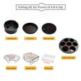 thumbnail image 2 of Air Fryer Accessories 7 PCS for 4.8QT-6.3QT Air Fryer with 8 Inch Cake Barrel Pizza Pan Skewer Rack Cake Silicone Pot, 2 of 7
