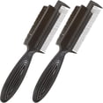 thumbnail image 2 of 2 cepillos de limpieza para el cabello con cerdas de doble cara, de mano, para desmenuzar el cabello., 2 of 5