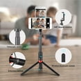 thumbnail image 4 of SmallRig Portable Selfie Stick Tripod 51.18'' Selfie Sticks Bluetooth Remote All Phones, 4 of 7