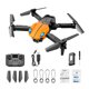 thumbnail image 1 of Quadcopter Folleteable WiFi Control remoto Mini Drone Track Aviones de vuelo 360 GRUPOS SENSOR DE Gravedad Drones Juguetes Regalo Naranja Regular Inevent EL022425-04B, 1 of 7
