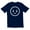 Navy, variant on TotallyTorn Smile Face Novelty Sarcastic Funny Men's T Shirts