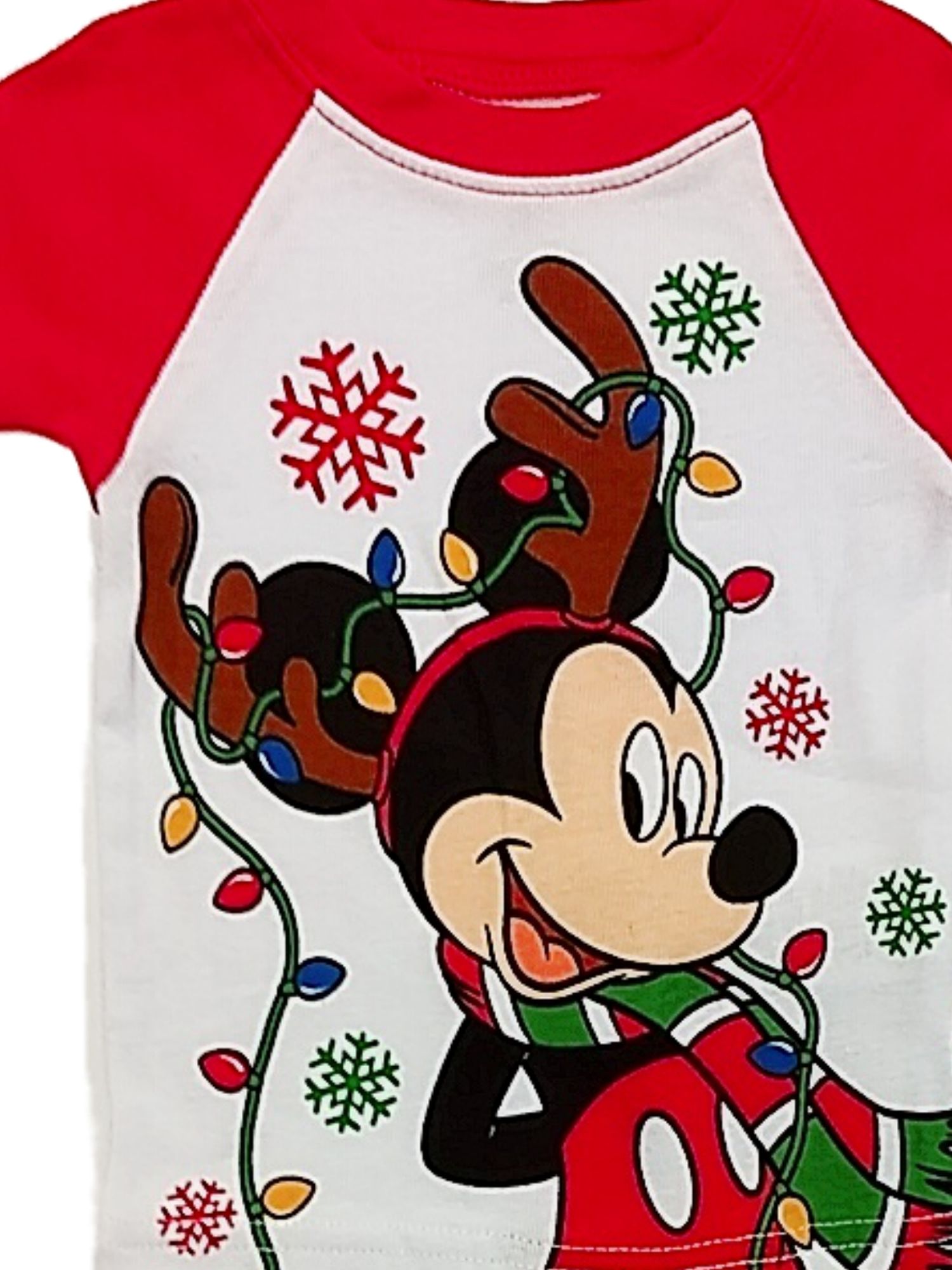 Mickey Mouse Baby Boy Long Sleeve 2 Piece Pajama Set