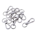 thumbnail image 1 of 10 Pcs Fermoirs Pivotants avec Lanière, Crochets, Porte-Clés, 14mm, 1 of 9