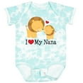 thumbnail image 3 of Inktastic I Love My Nana Boys or Girls Baby Bodysuit, 3 of 5