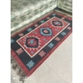 thumbnail image 2 of Custom Wool Jute Rug — Handloom Area Rug, Any Size, Natural Colors”Vintage Wool & Jute Rug — Indian Dhurrie, 8×10 ft, Flatweave Boho Carpet”, 2 of 5