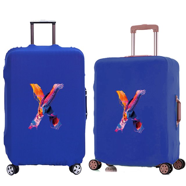 Suitcase Protective Cover Trolley Travel Suitcase Elastic Dustroof Cover Apply To 18-28 Inch Luggage Paint Series Pattern 8paintX L