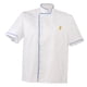 thumbnail image 1 of Chaqueta de chef, chaqueta de panadero de manga corta, ropa de chef, chef, gastronomía, indumentaria profesional, camisa gastro, chaqueta, tops XXXL Macarena  Uniforme de Chef Unisex, 1 of 8
