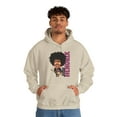 thumbnail image 3 of Jimi Hendrix Cartoon Portrait Hoodie, Black History Icon Sweatshirt, 3 of 3