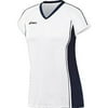 ASICS Women's Replay Jersey, White/Navy, Medium