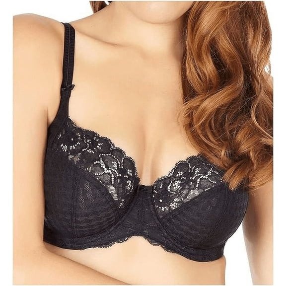 PANACHE Black Envy Balconnet Bra, US 38DD, UK 38DD, NWOT
