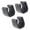 Small, variant on QccHieUs 3 Pieces Flashlight Mounting Brackets Clamps U Shaped Clips Fix Bikes Bike Torch Small