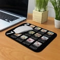 thumbnail image 5 of WIRESTER 8.66x7.08 in Rectangle Mouse Pad with Non-Slip Rubber Base for Computers, Laptop, Office & Home – Birds 2027 Calendar, 5 of 5