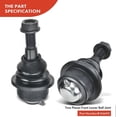 thumbnail image 4 of A-Premium 10Pcs Front Suspension Kit Upper Control Arm Ball Joint Tie Rod End Sway Bar Link Compatible with Chevrolet Silverado 1500 HD 2500 HD Suburban GMC Sierra 3500 Classic Yukon XL 2500 Hummer H2, 4 of 9