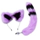 thumbnail image 1 of White Conjunto de aro para el pelo con orejas y tapón Anal de Metal, cola de Animal de peluche, disfraces de Cosplay para coqueteo, 1 of 5