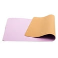 thumbnail image 1 of Alfombrilla de Cuero para Escritorio Alfombrilla de ratón Antideslizante, 60 * 30 Alfombrilla de Escritura de Escritorio Impermeable, Protector de Papel Secante de Escritorio GrandeTaro Purple-60*30, 1 of 4
