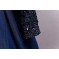 thumbnail image 5 of Xijirk Girls Dresses,And Shine Long Formal Dress for Girls Elegant Party Gown With Sequin Detailing For,Dresses for Girls,Blue,8-9 Years, 5 of 9
