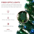 thumbnail image 3 of Árbol de Navidad Best Choice Products, 7 pies con 280 luces LED, 3 of 7