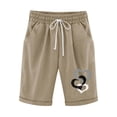 thumbnail image 1 of Pantalones Cortos Casuales de Cintura Elástica de Béisbol Impresos, Pantalones de Pijama con Cordón para el Hogar, la Playa, la Ropa de Dormir Y el Uso Diario, 1 of 2