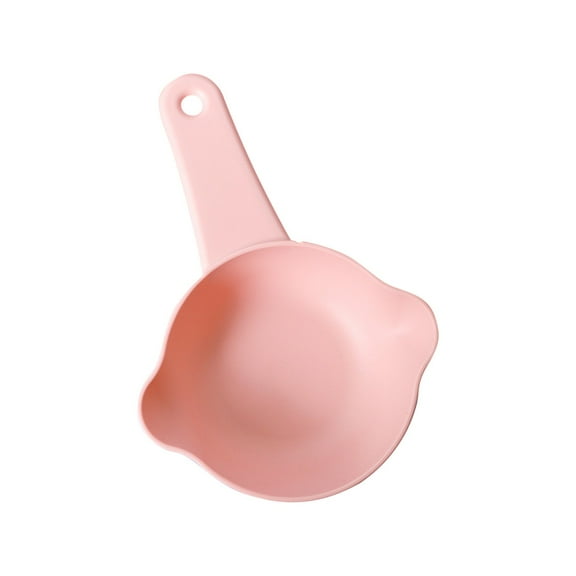 LanSuare Hanging Pet Food Scoop, Plastic Dry Kibble Dispenser, Travel Portion Tool, Dishwasher Safe, Kennel Storage Accessory