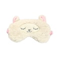 thumbnail image 1 of XASZHN Lamb Design Sleeping Eye Mask with Darkening Light Blocking White_003 One Size, 1 of 4