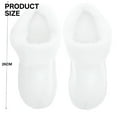 thumbnail image 2 of TELOLY 1Pair Winter Warm Croc Fur Lining Shoes Insoles Plush Insole for Women Men Shoe Covers Removable Plush Liner Accessories White Eu44-45, 2 of 7