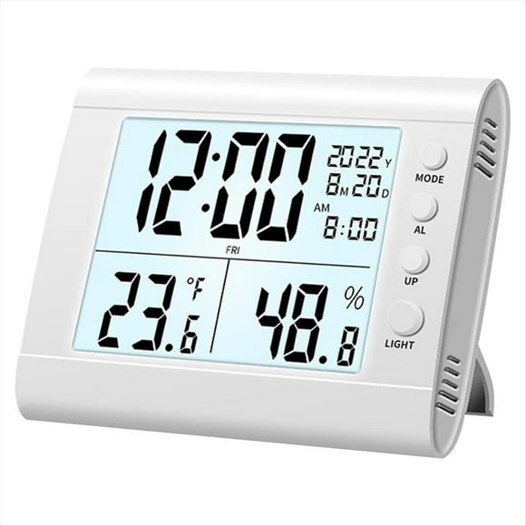 Reloj Despertador Digital, Reloj Electrónico Pantalla LED Reloj Electrónico Estéreo, Regalo para Amigos y Niños