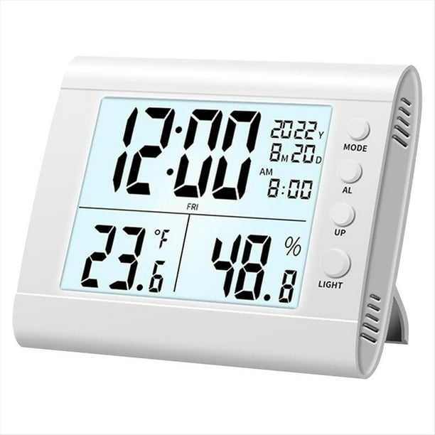 Reloj Despertador Digital, Reloj Electrónico Pantalla LED Reloj Electrónico Estéreo, Regalo para Amigos y Niños