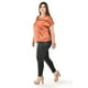 thumbnail image 2 of Blusa satinada con encanje Roman Fashion Tallas Extras 010 Chedron cafe 36, 2 of 6