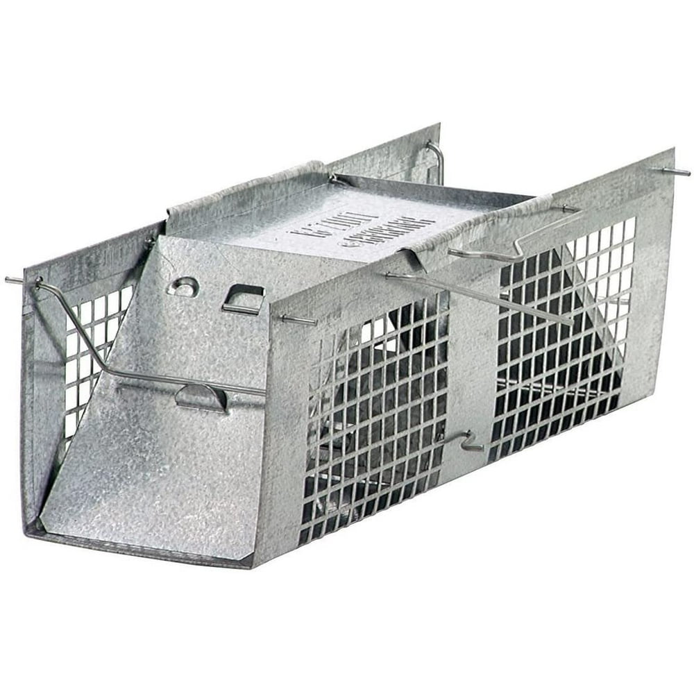 Havahart Woodstream 1020 10-Inch Live Animal Cage Trap - Quantity 1