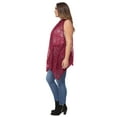 thumbnail image 4 of Crochet Vest for Women Plus Size Sleeveless Boho Lace Cardigan Cover Ups, 4 of 6