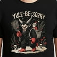 thumbnail image 3 of Yule Be Sorry T-Shirt – Krampus Christmas Theme – Holiday Gift for Horror Lovers, 3 of 6
