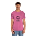 thumbnail image 5 of Coffee Is My Spiritual Animal Bella+Canva Unisex Jersey Short Sleeve Tee, 5 of 10