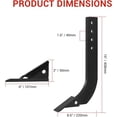 Box Scraper Rippers 5 Pack Box Blade Shanks for Tractor, 18