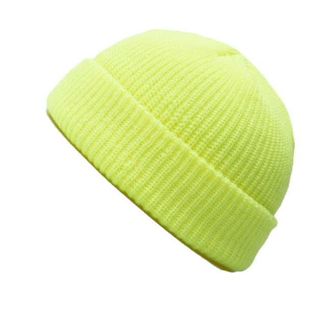 Qarigey Sombrero de hilo de punto de invierno Gorras de cabeza corta de moda casual Hombres Mujeres Sombreros Patinaje Snowboard Camping Type3 NO3