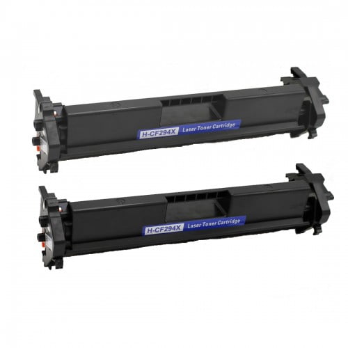 2PK CF294X Cartouche de Toner à Haut Rendement Compatible pour Imprimante HP
