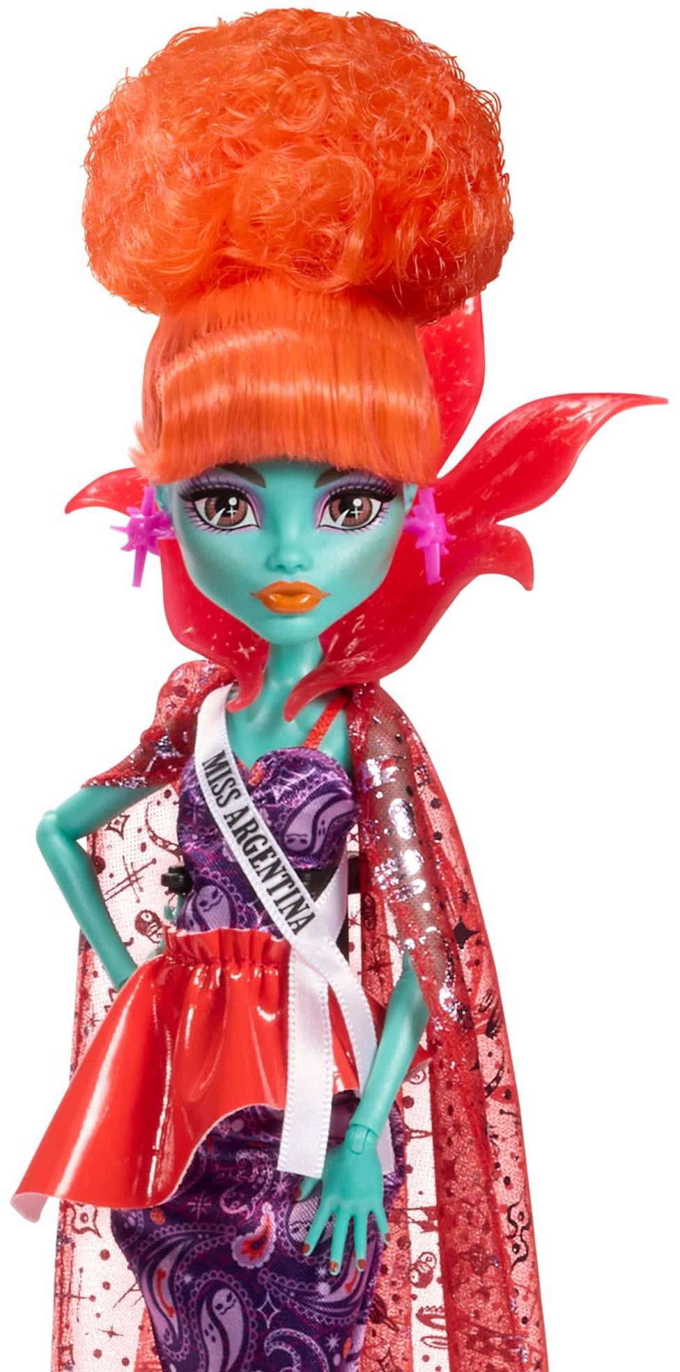 Monster High Skullector Miss Argentina & Super-Shriek Receptionist Doll 2-Pack [Beetlejuice Waiting Room]