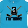 thumbnail image 4 of Inktastic 3rd Birthday Ice Hockey Sports Boys Party Boys Toddler T-Shirt, 4 of 5