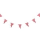 thumbnail image 2 of Carnival Circus Bunting Banner with Striped Pennant Flags for Party Decorations at Festivals, Birthdays, Weddings, and Showers, 2 of 5
