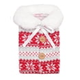 thumbnail image 1 of Monstrate Botella de vino de Navidad Bolsa Manga Tejido de punto Vestido Suministros Patrón de copo de nieve Decoraciones de Fiesta Kits de decoración para fiestas Copo de nieve, 1 of 6