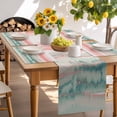 thumbnail image 6 of Placemats Set of 6, Pink Teal Marble Place Mats Abstract Fluid Tablemats Washable Placemat Table Decoration for Kitchen Table Dinner Party Home Decor Indoor Outdoor 13x19 Inch, 6 of 9