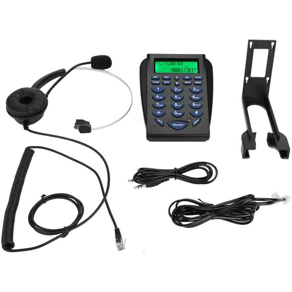 Business Office Call Center, Multi Functional Call Center Traffic Telephone, Call Center Corded Headset Telephone for House Call Center Office