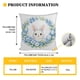 thumbnail image 2 of Uuiauoio Easter Pillow Covers 17.32x17.32 inches Set of 1 Easter Throw Pillow Covers with Eggs Spring Home Decor Pillowcase Square Cushion Covers for Sofa Bed Couch, 2 of 6