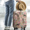 thumbnail image 2 of German Shepherd with Pioneer Flower Luggage Cover Fashion Suitcase Cover Baggage Covers Fit 25-28 Inch Luggage (Go Travel), 2 of 5