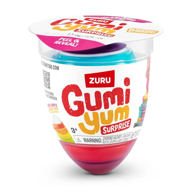 ZURU Gumi Yum Surprise Mini Cities Unboxing Toy, Fruit Flavor