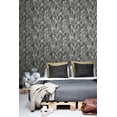 thumbnail image 6 of ESTA Home Fifi Black Palm Frond Wallpaper, 20.5-in by 33-ft, 6 of 10
