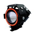thumbnail image 4 of Faro LED genérico para motocicleta, lámpara de conducción para motocicleta, modificación de aluminio Rojo, 4 of 8