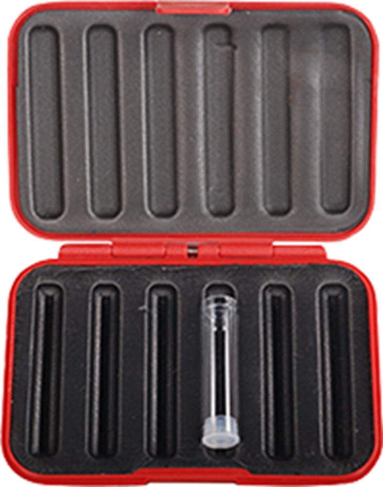 Rage Cage Bow Hunting Broadhead Storage Case Holds 6 With Extra Blade Vial