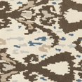 thumbnail image 6 of SAFAVIEH Martha Stewart Ikat Pendant Bordered Wool Area Rug, Clove, 5' x 8', 6 of 7