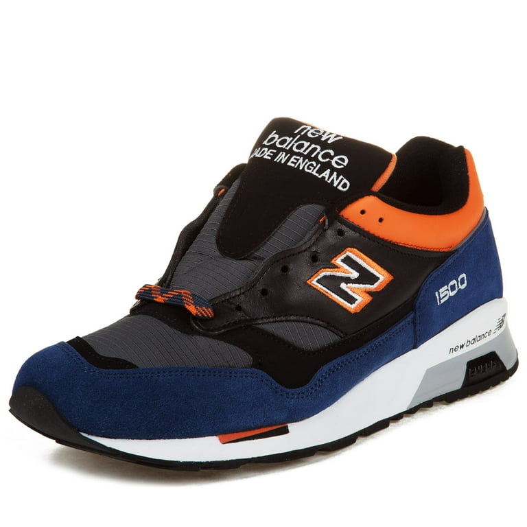 New Balance Mens M1500 Black Blue Orange M1500RBO Walmart