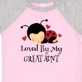 thumbnail image 3 of Inktastic Loved by My Great Aunt Gift Baby Boy or Baby Girl Bodysuit, 3 of 4